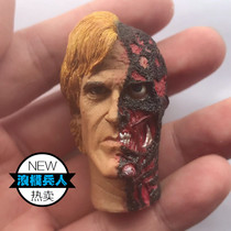 Soldier 1 6 Batman double-sided man Harvey Dent head sculpture non-ht foreign master model production