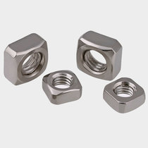 304 stainless steel square nut square screw cap square screw M3M4M5M6 M3M4M5M6 M8 M10 M12
