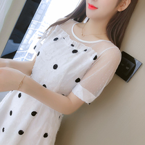 Summer dress new fairy Super fairy temperament dress design sense niche waist thin French sweet first love skirt