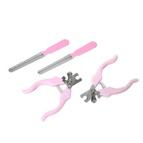 108801-15 Pet small and medium-sized dog cat dog nail clipper Pet nail clipper send file 12 5CM