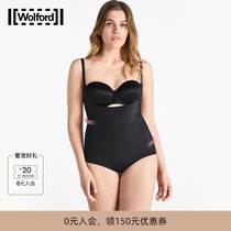 Wolford Walford unscented invisible waist waist waist abdomen light pressure base shaping one-piece suit 79153