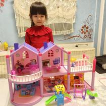 Babi doll dream mansion Villa girl toy oversized house holiday home big set cheap Princess