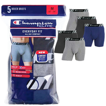 American direct mail Champion Champion mens boxer solid color simple comfortable stretch four corner underwear 5