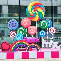 Meichen foam candy tree Lollipop pendant window decoration props shopping mall dp point creative decoration wedding decoration