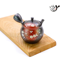 Japan imported Changshu Zhaolong kiln pottery gold top side to the emergency teapot Japanese tea ceremony zero with paper box