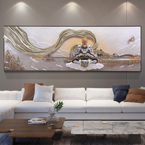 Qi Tiandaisheng living room decorative painting Sun Wukong sofa background wall relief hanging painting 3d three-dimensional fighting Buddha mural