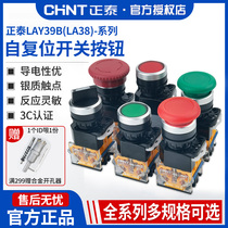 Positive Thai button switch LAY39B (LA38) -11BN self-reset self-locking with lamp BNZSD 220V24V emergency stop