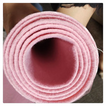 Brushed carpet Exhibition stage carpet Friends party Birthday party Venue decoration Pink light pink thickened carpet