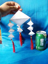 Dragon Boat Festival zongzi sachet hand painting winding thread sachet material origami Diamond diy painting manual work