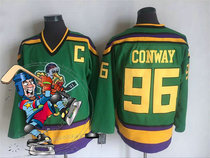 Anahelm Duaks 8 SELANNE 96 CONWAY 9 KARIYA 66 BOMBAY Jersey