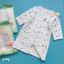 Domestic original packaging Bamboo fiber baby childrens four seasons nightgown anti-kick and catch cold