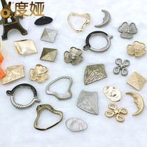 New fashion Joker Korean version of flower metal button size coat sweater shirt decoration button drawing button