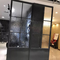 Water cube glass-double-sided three-dimensional pattern Art embossed glass partition transparent water-grain glass door and window glass
