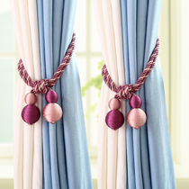Minimalist modern hanging ball double-ball curtain buckle strap tying rope Eurostyle pair of flow Su Ornament Straps