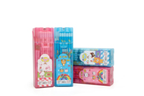 New Products Students Color Pencil Writing Hand Suit Children Christmas Gift Prizes Containing box Painting stationery