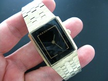 Delux series sterling silver gold manual mens watch ultra-thin Swiss 7001 movement