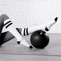 2 Double Pack MEIKAN pressure exercise thin high tube stockings over dance yoga fitness striped socks women