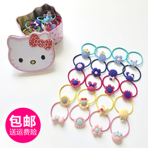 Childrens headdress tie hair rubber band does not hurt hair head rope girl hair accessories Korean Princess baby Hairband small hair rope