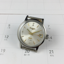 Original Clothing Stock Medium Sized Peacock White Steel Shell White Face Single Calendar Manual Mechanic Diameter 33 mm Send Watch Strap