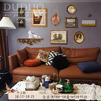 All love home European style retro living room decoration painting American light luxury sofa background wall hanging painting bedroom restaurant mural