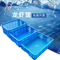 Thickened lobster special basket rectangular plastic turnover frame shrimp seedling aquaculture transportation basket