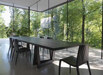 Nordic Large Solid Wood Meeting Table Iron Art Black Desk Strip Loft Industrial Wind Creativity Computer Desk Table