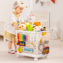 Busy board baby toy storage box childrens puzzle hole board toy finishing artifact Baibao diy early education basket