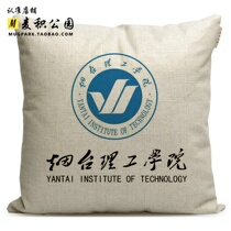 Yantai Polytechnic Institute surrounding souvenirs custom graduation gifts students rely on sofa cushion pillow lunch cup pillow