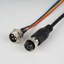 GX16 band aerospace plug 4 core 6 core aviation plug 8 core connector 10 core GX16 airline plug wire