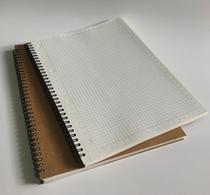 5mm Grid Benn a4 loose-leaf notebook Linen paper Small square grid Benko Sub-coordinates Beni Design Handbooks Ben