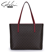 Chachchi Tote Bag New Light Extravagant Bag EUROPEAN FASHION ATMOSPHERE SINGLE SHOULDER BAG LADY LARGE CAPACITY HANDBAG WOMEN BAG