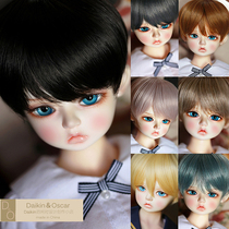 DO bjd doll hair sd hair mdd4 points giant baby mmsd fake hair d3 points 6 points wig natural bangs short hair