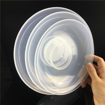 Lid round plastic large universal microwave oven heated dish leftover cover transparent fresh-keeping lid