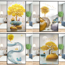 Frosted Glass Stickers Anti-Walking Light Windows Film film Bathroom Door Toilet Light Shading Window Paper Anti-Peep Toilet Privacy Film