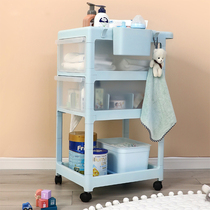 Yeya also ya ya ya storage cabinet small cart toilet rack baby products storage rack multi-function storage shelf