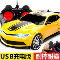 Chevrolet Hornet charging remote control car toy high speed drift running Children boy wireless remote control oversized car