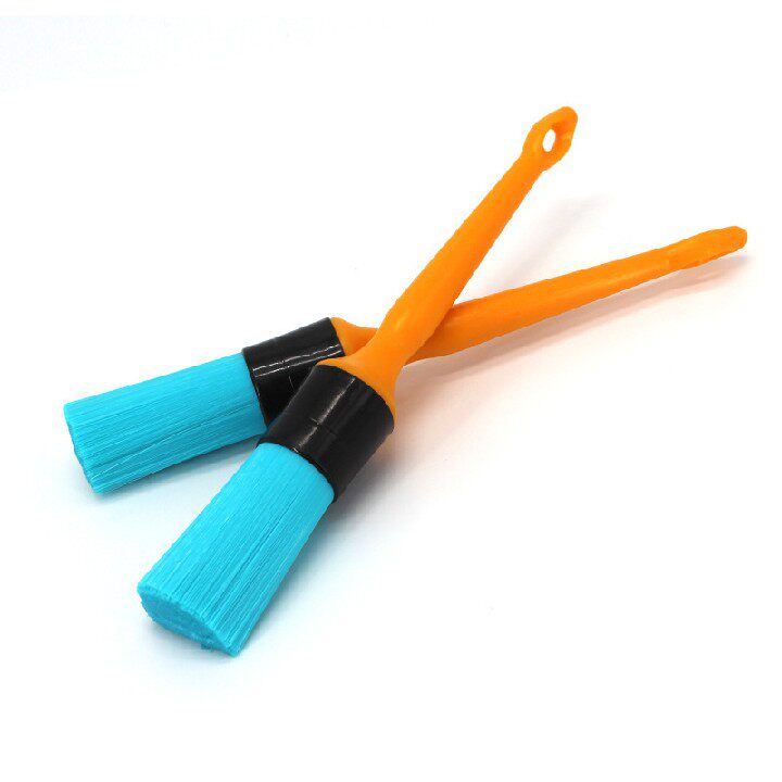 Car Beauty Essence Washing Tool Details Grid Brushed Hard Hair Hub Engine Cleaning Long Hair ten thousand capillary Capillary Brush-Taobao