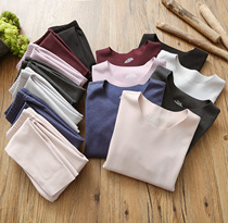Childrens warm incognito underwear suit Mens and womens childrens home clothes Spring and autumn winter autumn clothes autumn pants elastic children
