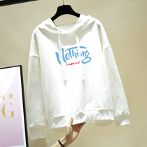 2021 trendy new early autumn plus-size womens clothing fat mm early autumn looks thin and age-reducing Western-style sweater covering meat top tide