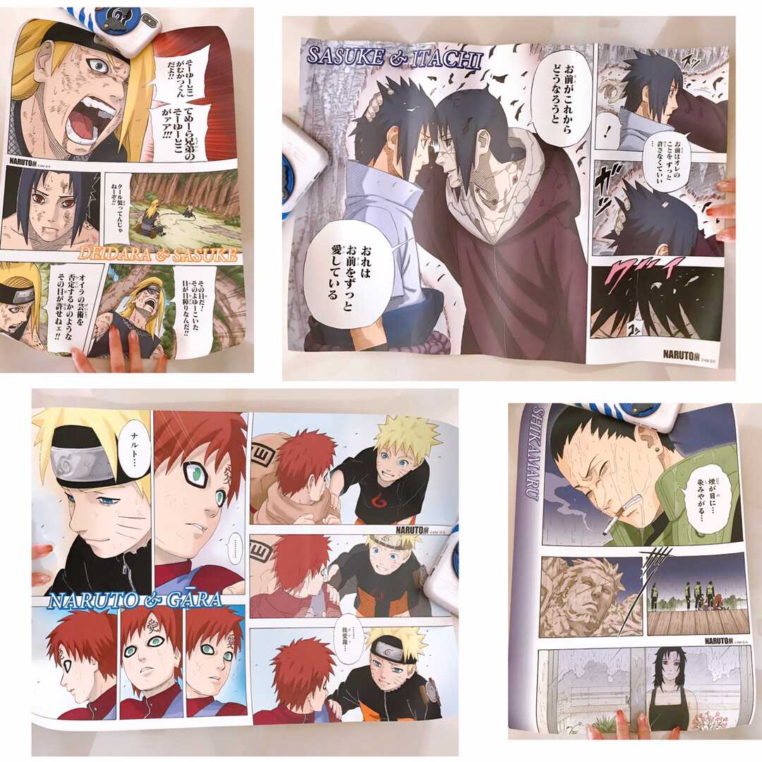 火影忍者jump Shop限定连载完结纪念原画名场面海报质感敲好 火影忍者jump Shop限定连载完结纪念原画名场面海报质感敲好