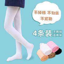 Fat girls fashion pantyhose leggings summer thin thin outside wear dance socks leggings Three-year-old children