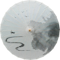 Non-Relic Ancient Handmade Tung Oil Paper Umbrella Classical Rain Protection Sun Protection Umbrella Hanfu Photography Props Umbrella Suspended Ceiling Decoration