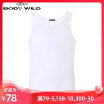 Baodi Wei Demodel mens comfortable home pajamas base top Hurdler vest ZBN11FL1