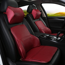 Car booster pad Drivers seat Car seat booster pad Short lady car with raised and raised real cowskin