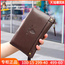 Leisure Bu Shi big name small handbag mens leather mens bag Mens clutch pure cowhide large capacity clutch bag