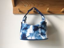 Jinxi handmade tie-dye tofu bag with color matching retro literary and artistic small square bag messenger bag all-match spring and summer 2020 new