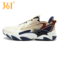 361 mens shoes sneakers 2021 spring new nemesis trendy breathable running shoes 361 degrees casual old daddy Shoe male