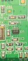 Imported chip MAX7044AKA screen printing AEJW MAXIM RF IC RF transmitter chip original disassembly