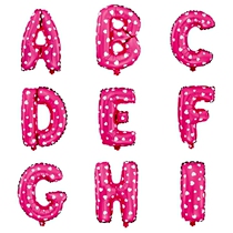 16 inch pink alphanumeric aluminum foil aluminum film wedding supplies wedding decoration balloon birthday venue layout