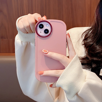 Cute circle lens Apple 13promax shell minimalist applicable iPhone12 new creative 11 womens section